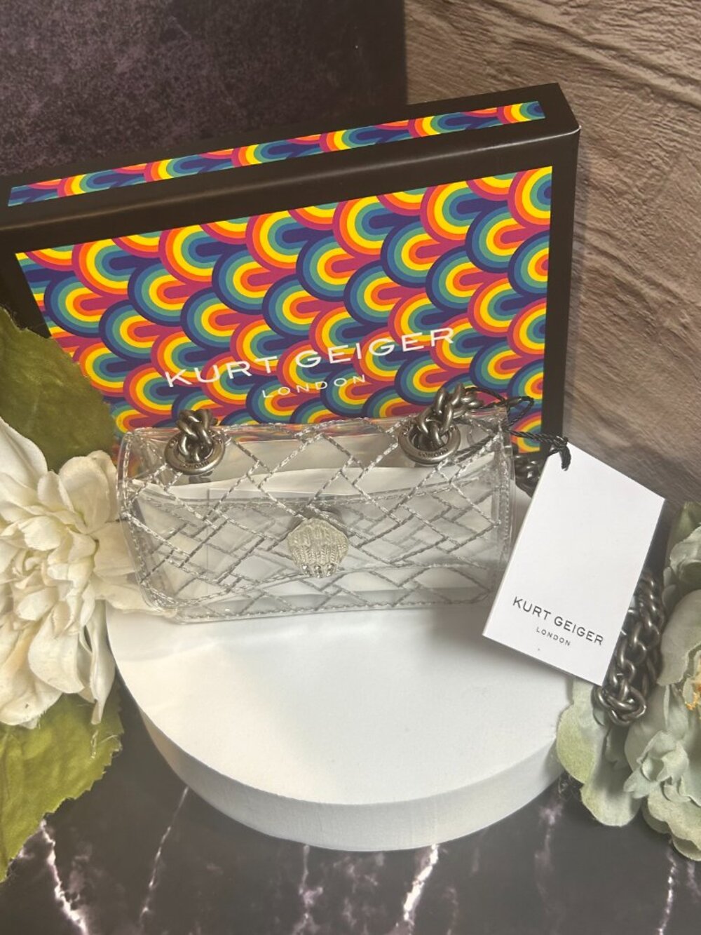 KURT GEIGER MICRO CROSSBODY BAG - Picture 3 of 15